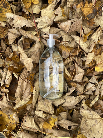 500ml Clear Glass Bottle