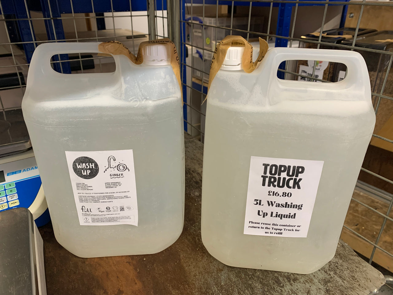 5L Washing Up Liquid - Fill - Ginger